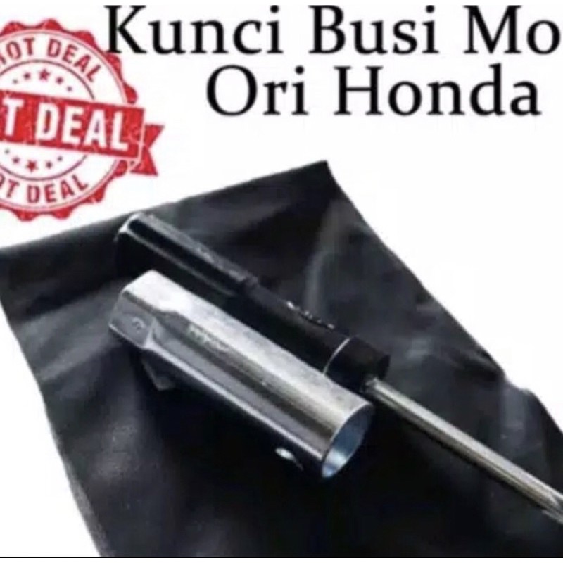 Obeng kunci busi original honda untuk semua motor bebek