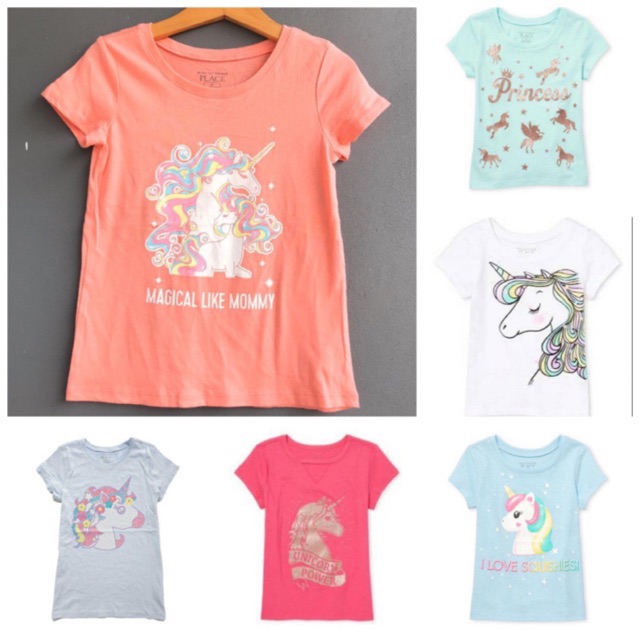 Children place tee unicorn kaos  anak  place murah baju anak  