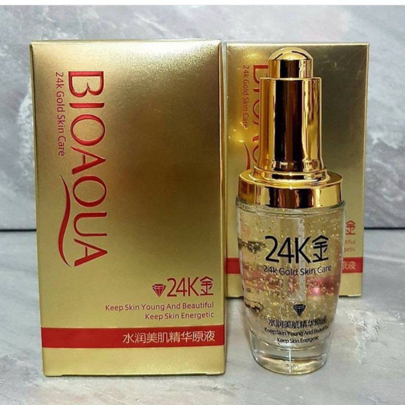 serum bioaqua 24k gold isi 30ml original terlaris