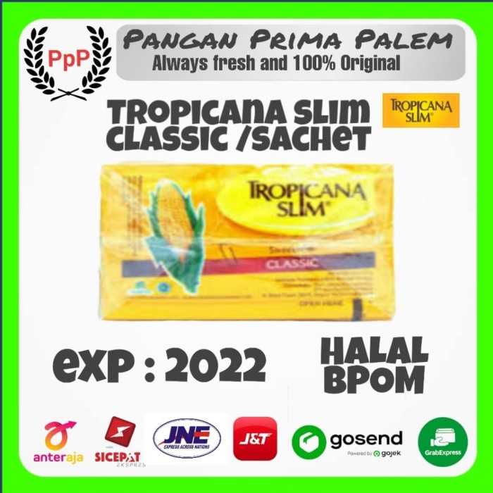 

b01n1nh Tropicana Slim Sweetener Classic 160'S Gula Jagung Ds201Fs