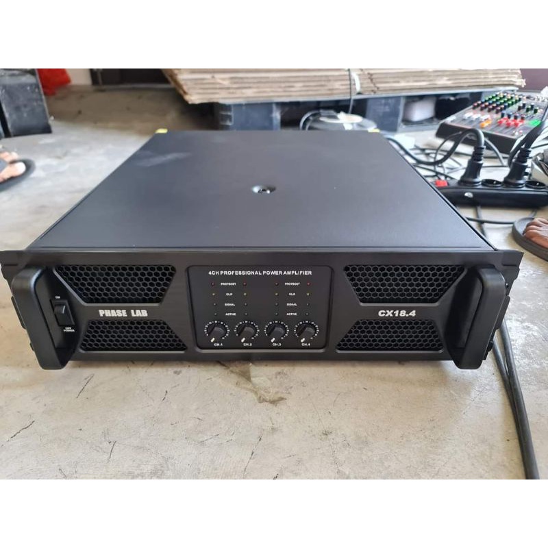 power amplifier phaselab cx18.4 | 4 channel