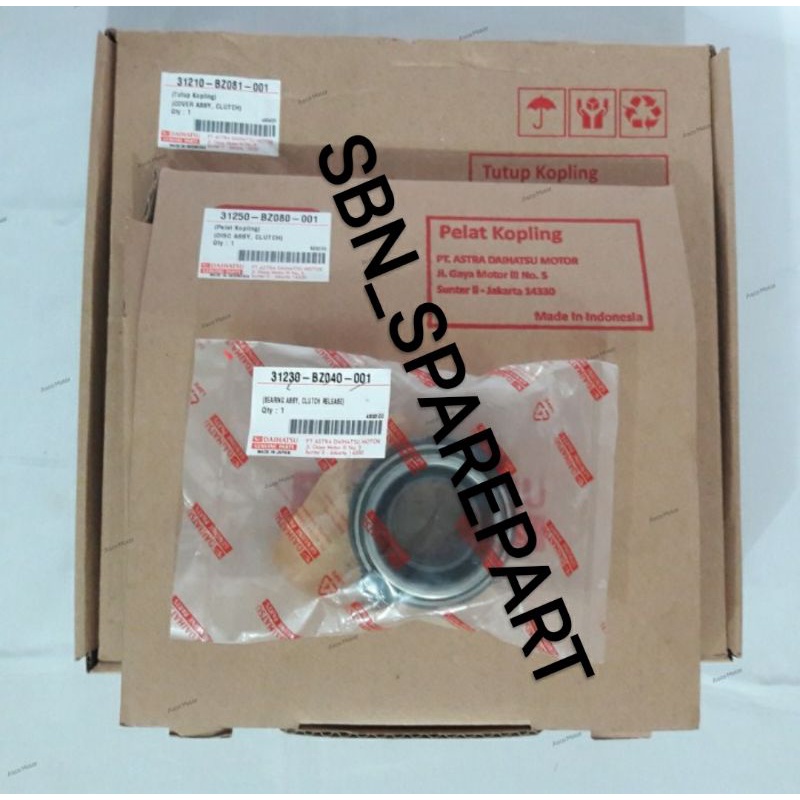 kopling set terios rush avanza veloz luxio original