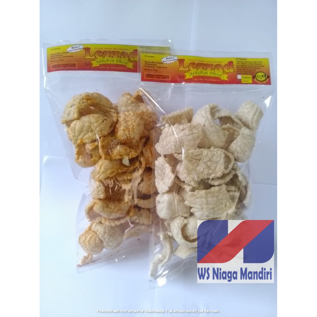 

KERUPUK PALLE-LEZZAD-SNACK SEHAT DAN BERGIZI -ASLI KEBUMEN