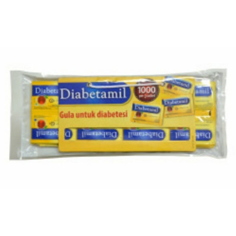 

Gula Diet Diabetamil Sweetener (1/2 pack)