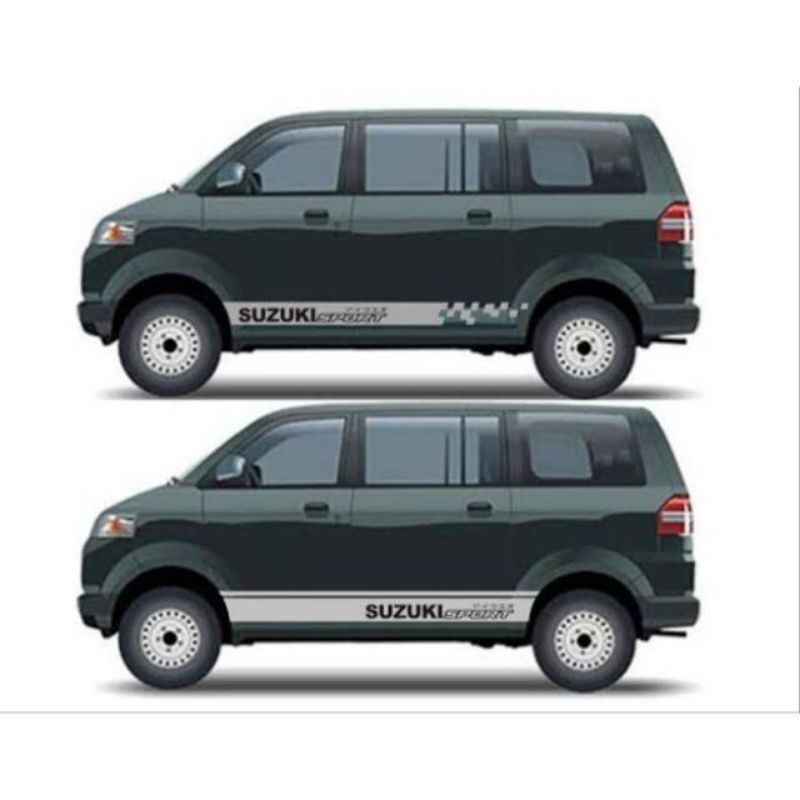 stiker Sticker Cutting mobil APV luxury Gran max Dll