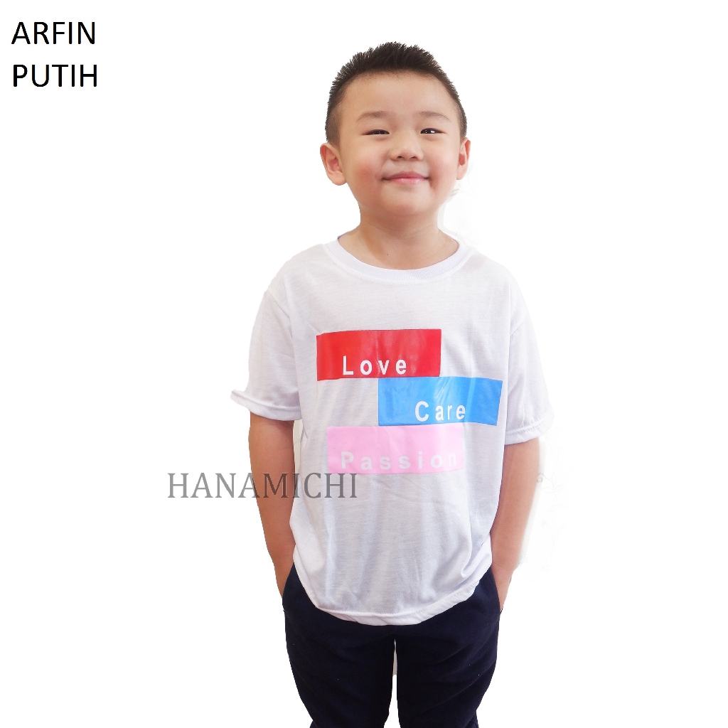 Hanamichi ARFIN Kaos Anak Lengan Pendek