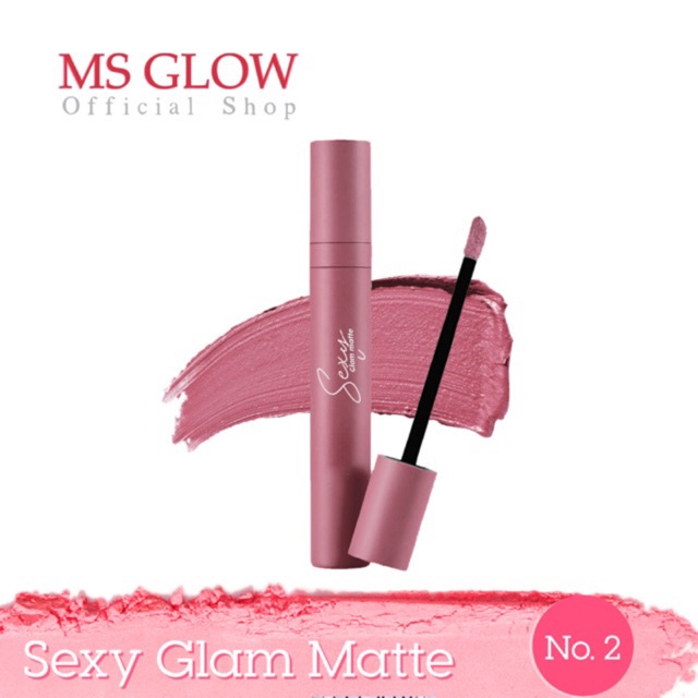 Ms glow sexy glam matte 02 lip matte MSGLOW