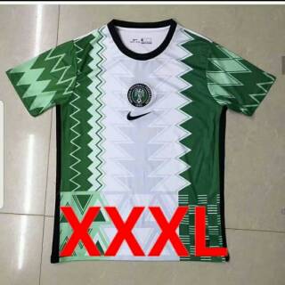 Jersey Baju  Bola  Timnas Nigeria Home Hijau  Big Size Jumbo 