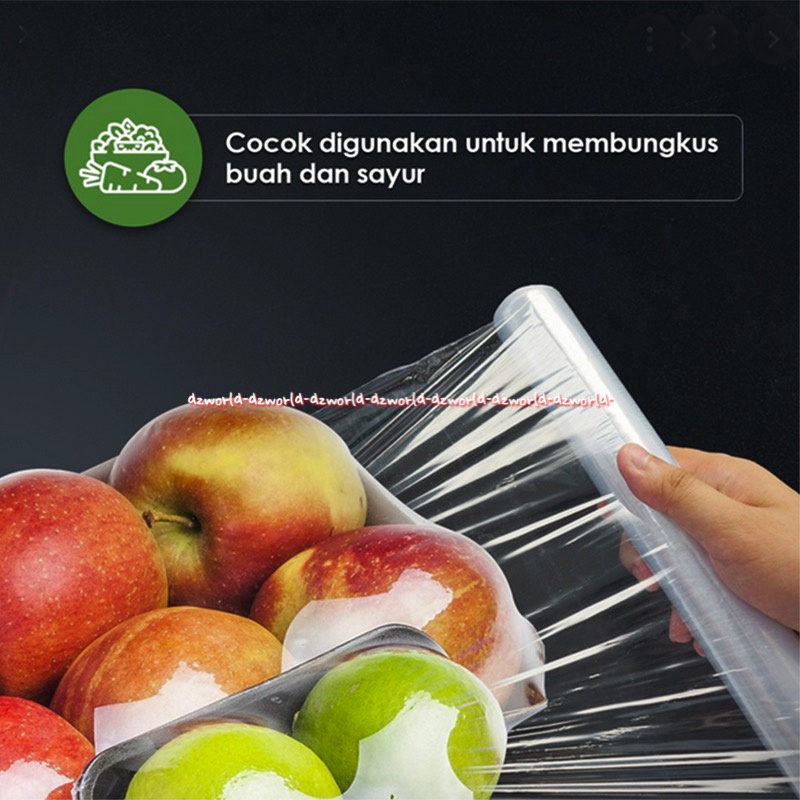 Bagus Cling Wrap Clear Polyethyien 30x100m Plastik Wrapping Plastik Bening Putih Untuk Bungkus Makan