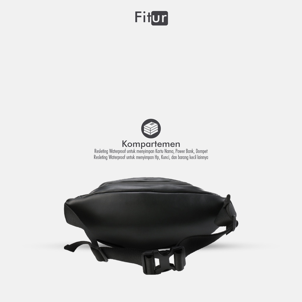 Waist Bag Pria  urban factor - Valdimir Tas Selempang Kasual Unisex
