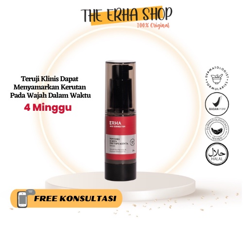 ERHA AGE CORRECTOR SERUM | Serum mencerahkan | Serum Anti aging | Serum menyamarkan flek hitam | Ser