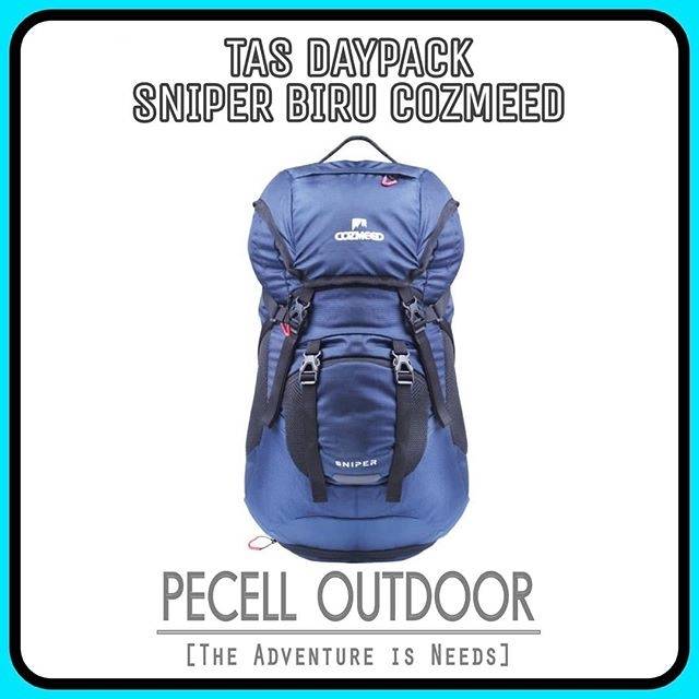 Tas Semi Carrier Traveling Camping Hiking Outdoor Gunung Kerja Kantor Laptop Sniper Biru Cozmeed