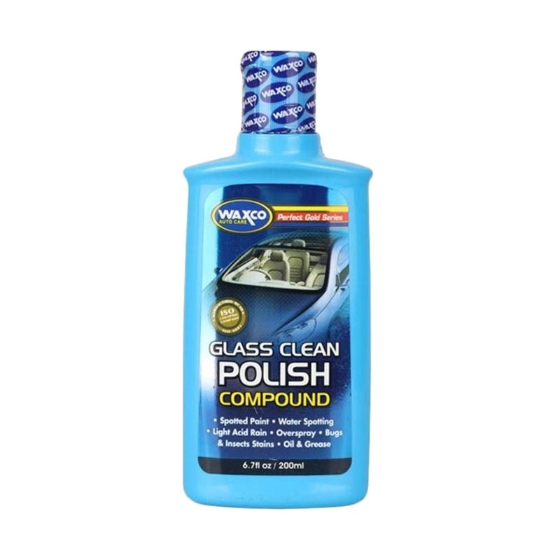 Waxco Glass Clean Polish Compound 200 mL