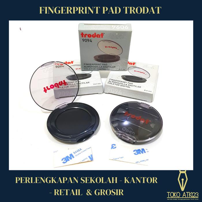 

Fingerprint Pad / Stampel Cap Jari Merk Trodat 9094 Warna Hitam