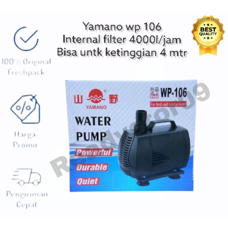 Pompa Yamano wp 106 water pump yamano wp106 pompa aquarium