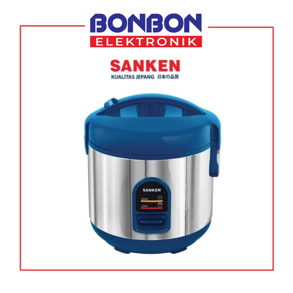 Sanken Magic Com Rice Cooker Stainless SJ-120H / SJ 120 H 1L