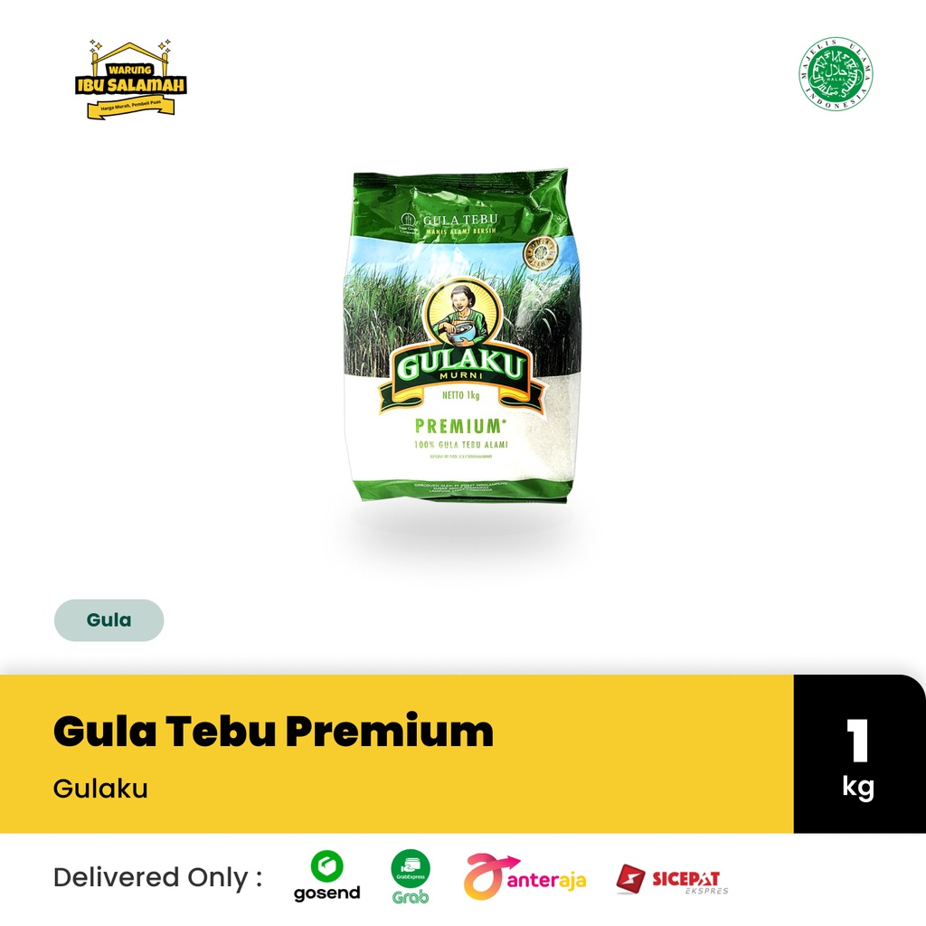 

Gula Pasir Gulaku Tebu Premium 1 Kg