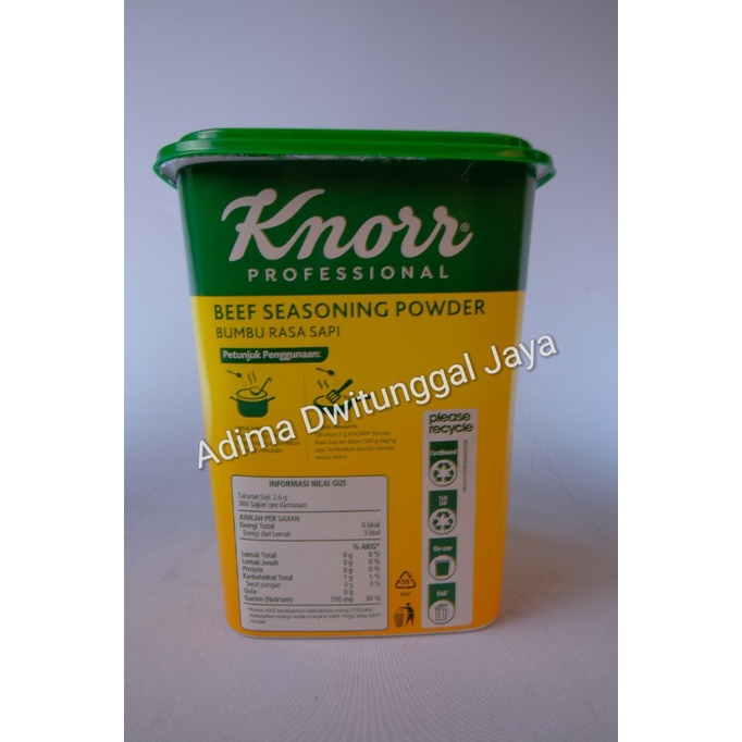 Beef Powder Knorr 1kg / Bumbu Penyedap / Seasoning / Kaldu sapi