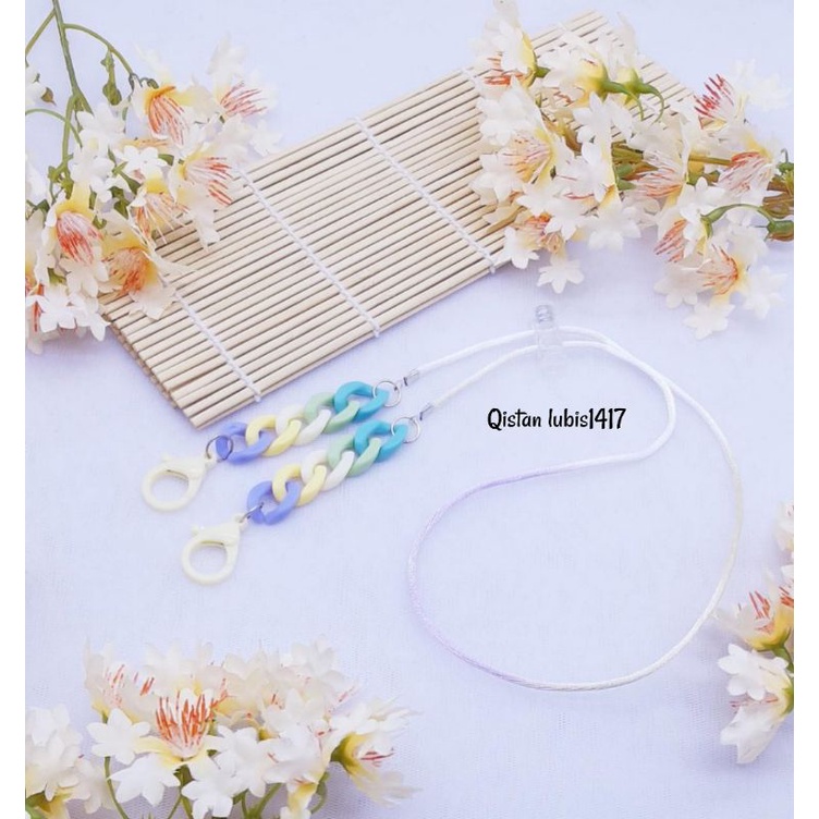 Strap mask rantai dove beli 10 free 2