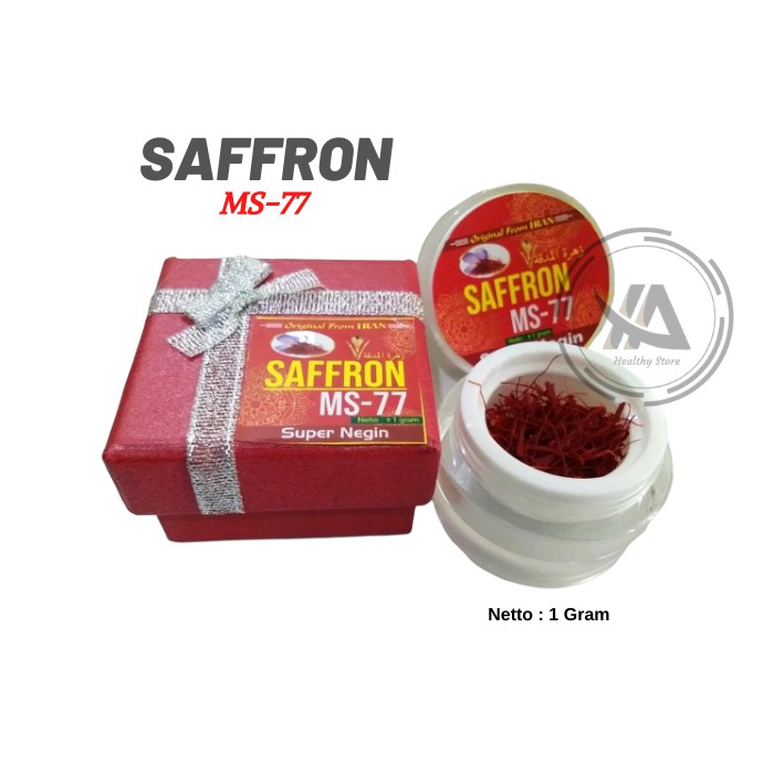 

Saffron MS-77 1 Gram / Safron Iran MS77 Grade A Super Negin 1gram #YA64