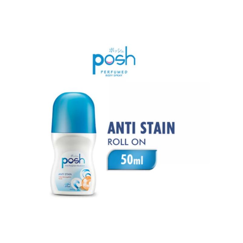 POSH Roll On Whitening / Anti Stain / Charcoal 50ml