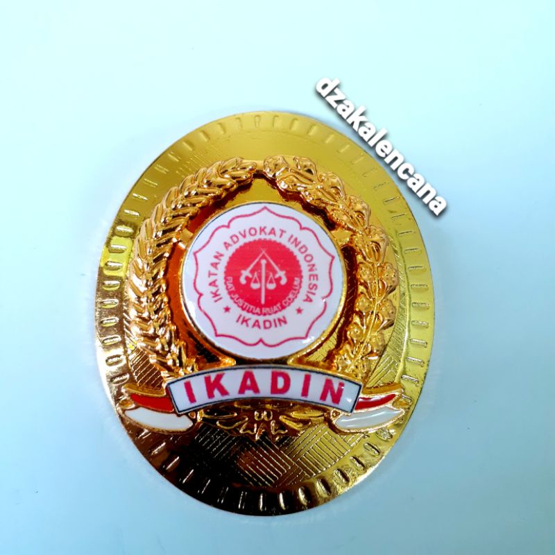 PIN IKADIN - PIN ADVOKAT IKADIN - LENCANA IKATAN ADVOKAT INDONESIA