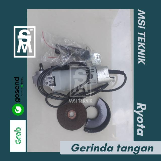 Jual Promo Gerinda Tangan Ryota N Alat Potong Plat Besi Keramik