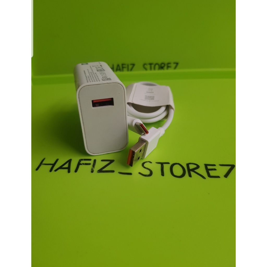 Charger xiaomi fast charging 33Watt Note10 Note11 original bekas bawaan hp