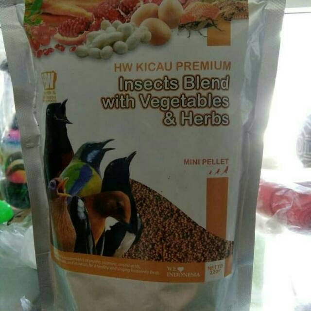 Hw Kicau Premium Insects Blend