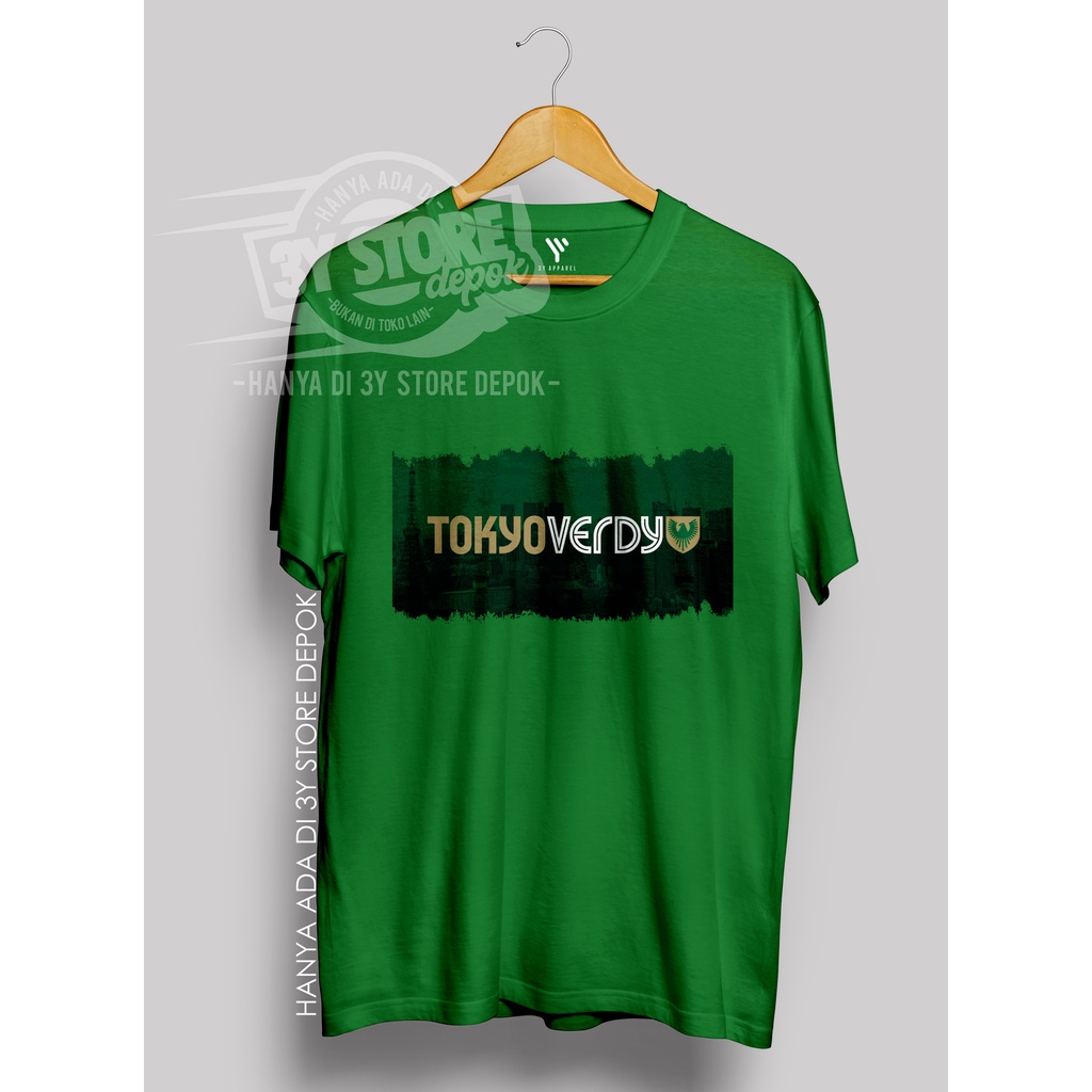 KAOS SANTAI KLUB TOKYO VERDY / BAHAN COTTON COMBED 30S - 3Y STORE