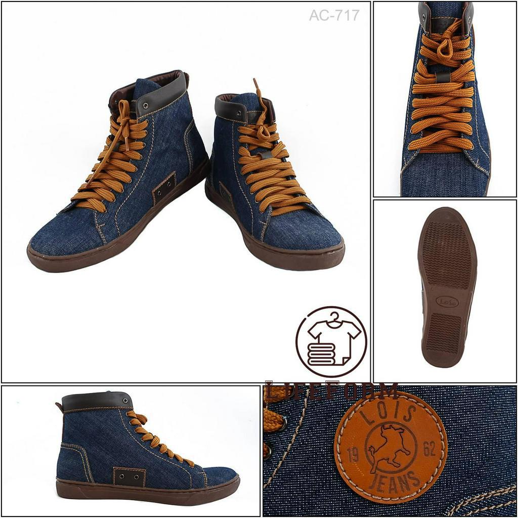 [AC717] Sepatu Boot pria Lois 40-43