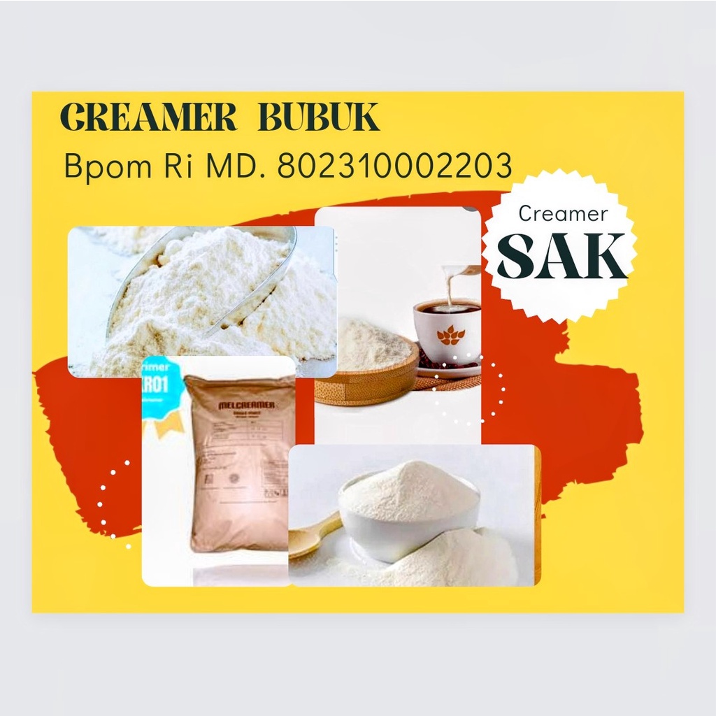 

1 Sak Bubuk Krimer Premium Kemasan 25 Kg -Creamer 1 Sak INSTAN