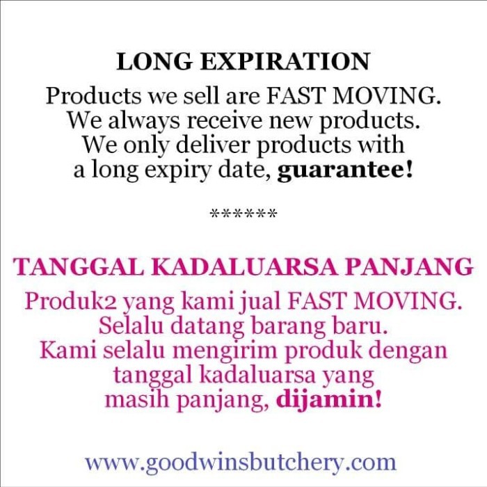 

Spesial - Himalayan Pink Salt Fine (Garam Halus) 1Kg