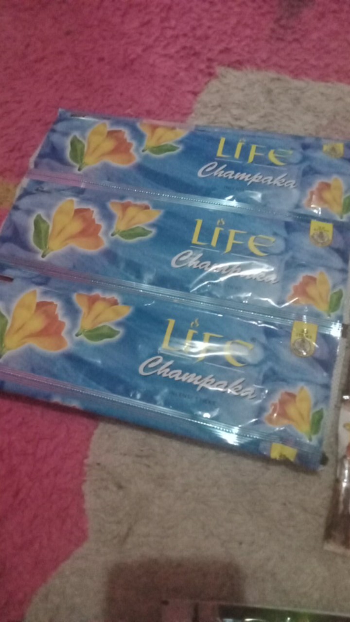 Dupa India (aromaterapi) Pouch Plastic - Darshan Champaka 35 Sticks