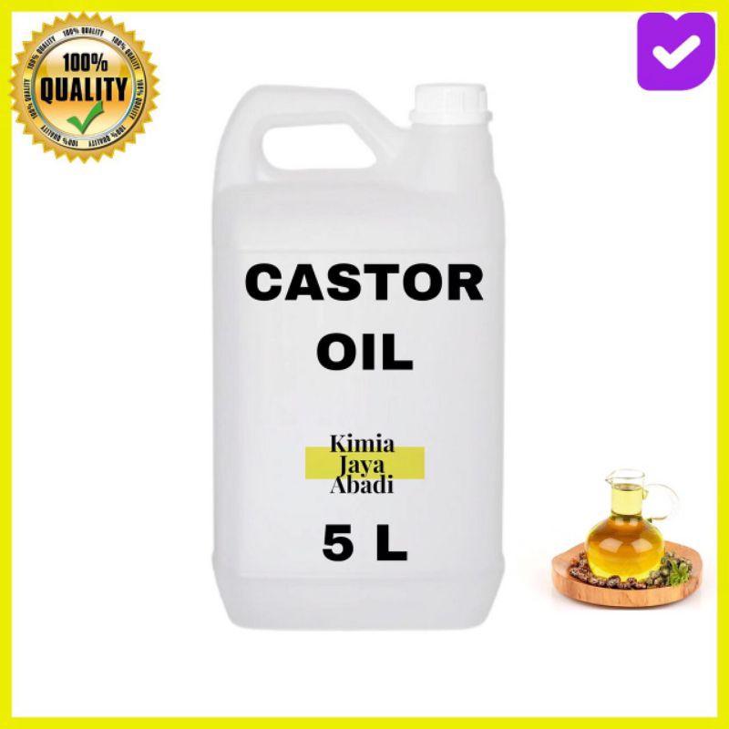 Jual Castor Oil / Minyak Jarak 5 Liter Murni 100% TERMURAH Indonesia ...