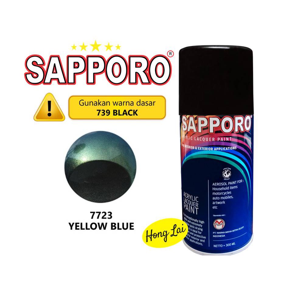 Sapporo Bunglon 7723 Yellow Blue / Pilok / Pylox / Pilox 300 ml