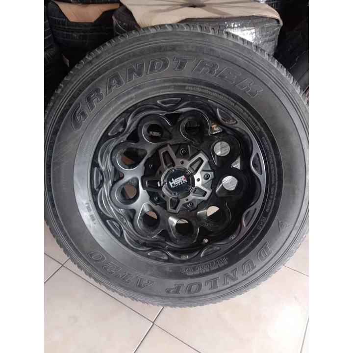Velg Mobil Bekas Ring 16 BAJO HSR R16X8 6X139,7 BAN 265 70 R16
