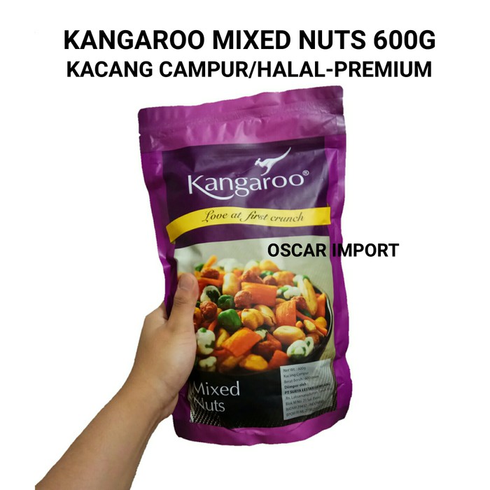 

KANGAROO KACANG CAMPUR 600GR