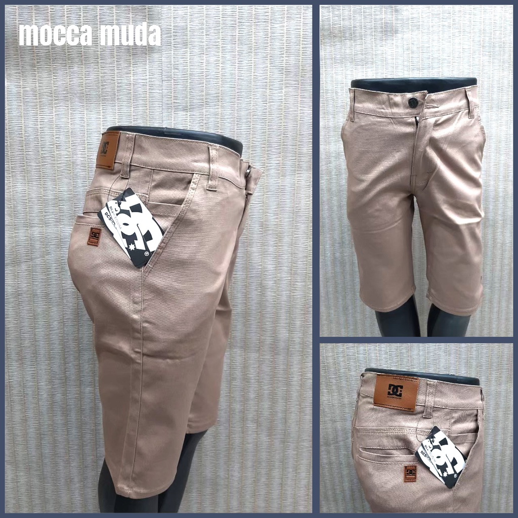 Celana Pendek Pria Chino standard Reguler  size 28 -- 38