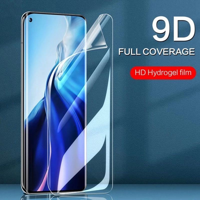 XIAOMI Mi 11 Mi 11 LITE Mi 11 ULTRA ANTI GORES HYDROGEL DEPAN CLEAR BENING FRONT SCREEN PROTECTOR JELL PELINDUNG LAYAR FULL SCREEN