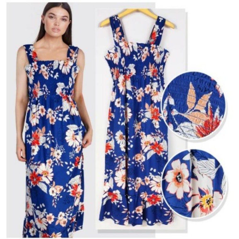 Dress Wanita / Wanita Hamil - Isabel Maternity Tropical Maxi Dress