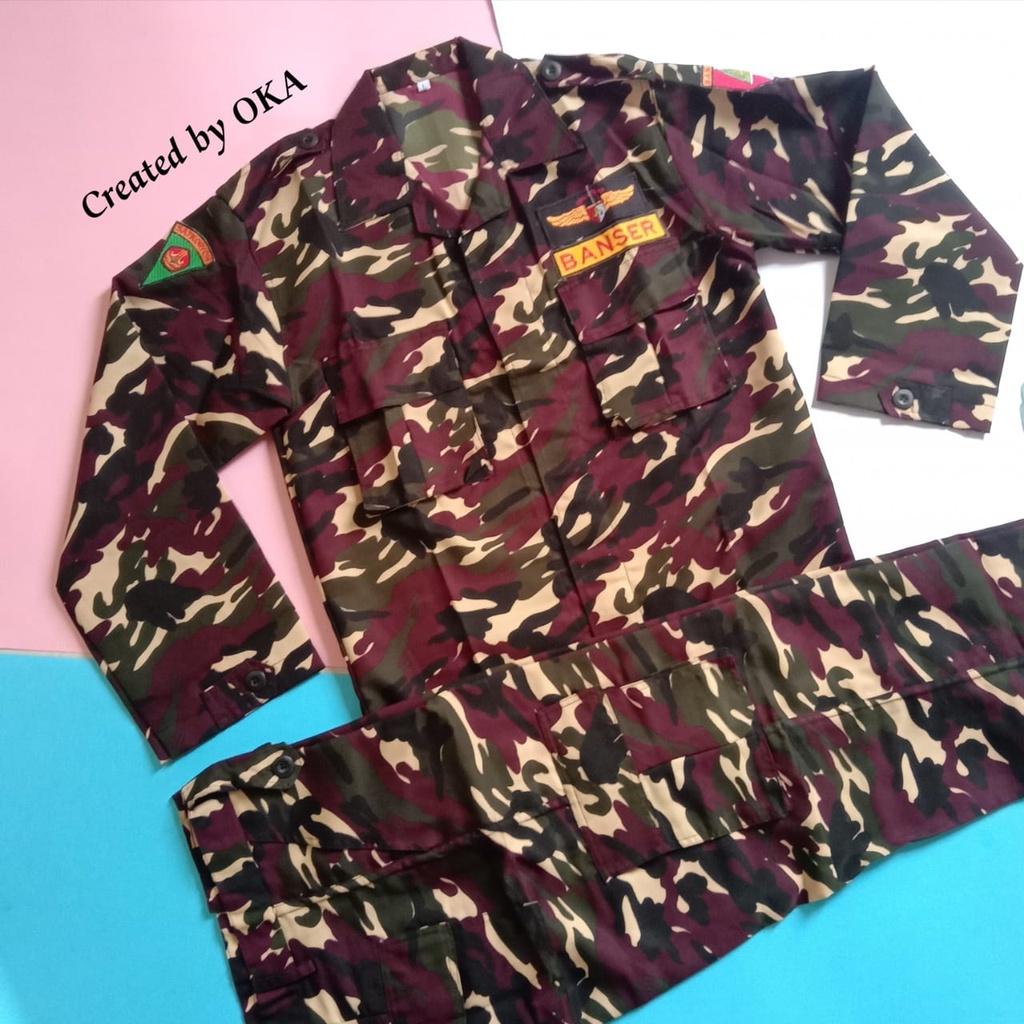 Seragam PDL Banser anti air
