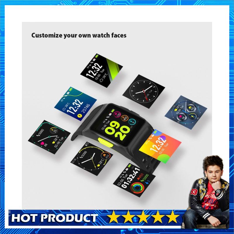 Smartwatch Makibes Br1 Gps Sports Watch Smart Watch Bluetooth Strava Color Screen Multisport Shopee Indonesia