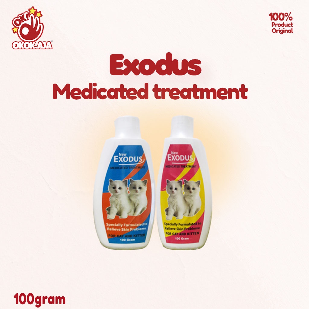 Bedak Exodus 100gr - Medicated