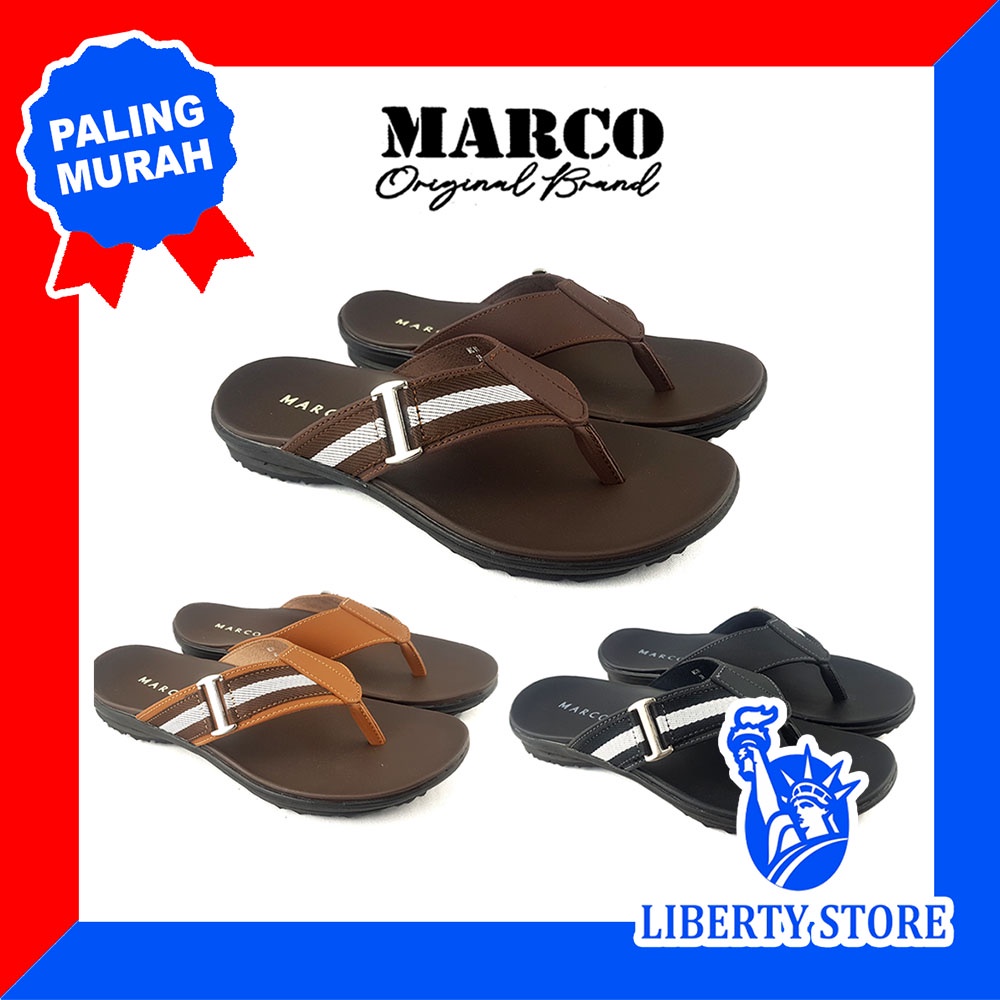 Sandal Jepit Kasual Pria Dewasa Kekinian Original MARCO  MC 01