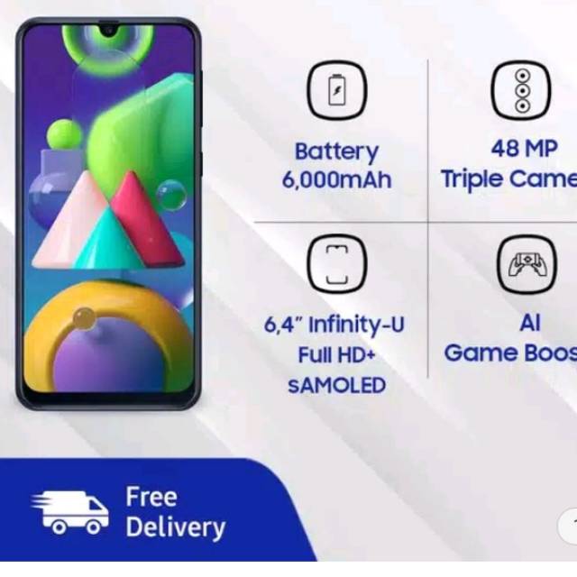 Samsung Galaxy M21  4/64GB - Black