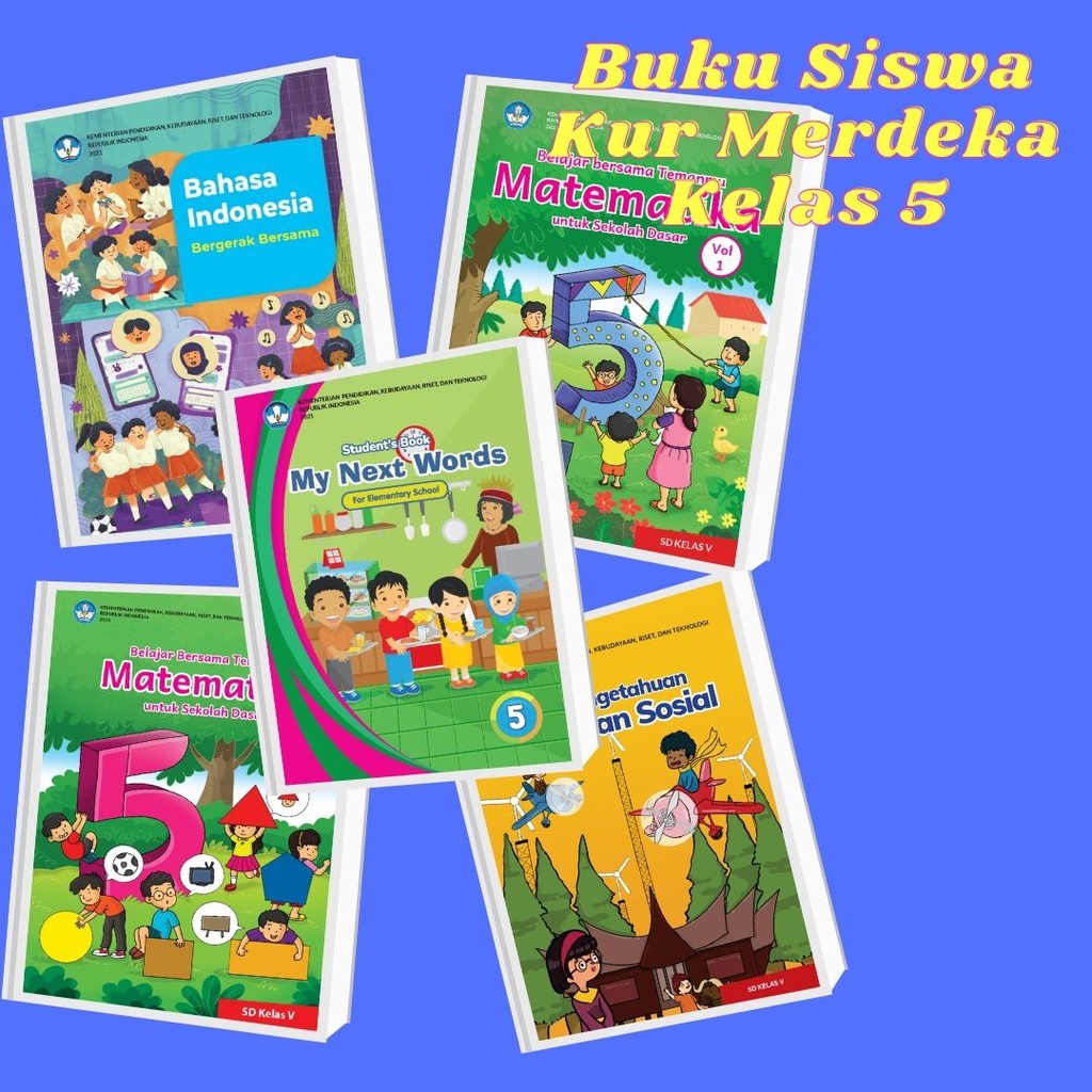 Jual BUKU SISWA KURIKULUM MERDEKA KELAS 5 SD/MI (KURIKULUM MERDEKA