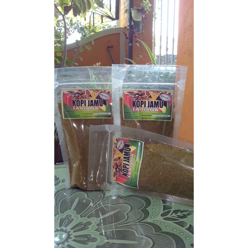 

Kopi jamu instant 150 gram