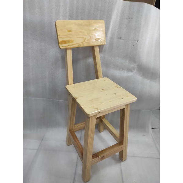 kursi cafe jati belanda sandaran minimalis