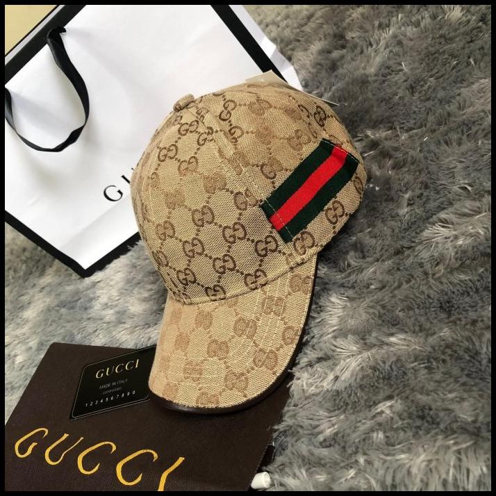 Topi Gucci mirror 1.1 brown original Quality made in itha